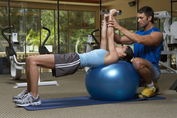 personal trainer for member 